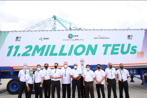 Port of Tanjung Pelepas becomes No.1 container terminal in Malaysia to surpass more than 11 million TEUs throughput handling mark