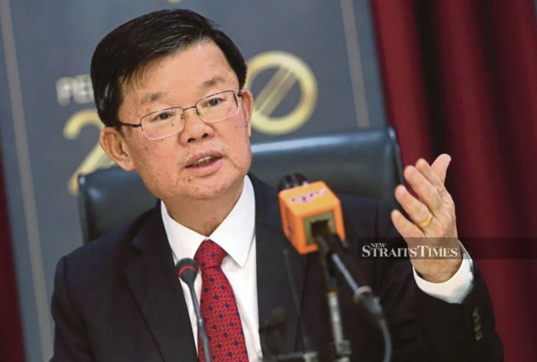 MCO 2.0: Penang approves RM20 million financial package