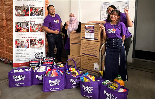 FedEx brings cheer by nourishing underprivileged communities