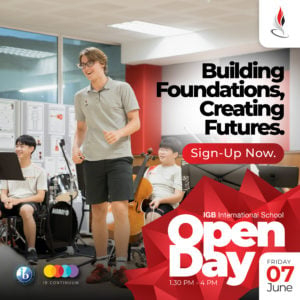 IGB International School OPEN DAY on 07 June 2024