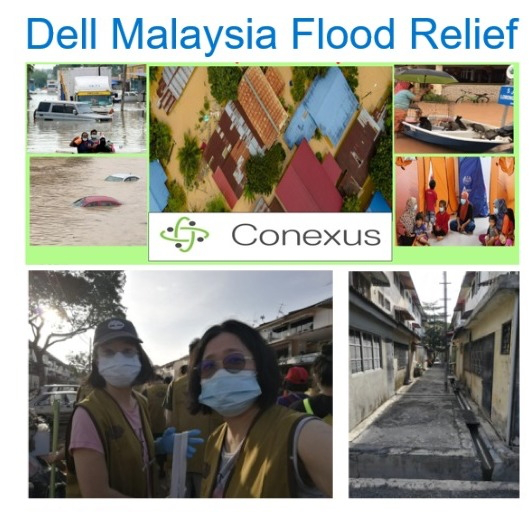 Dell Malaysia flood relief efforts