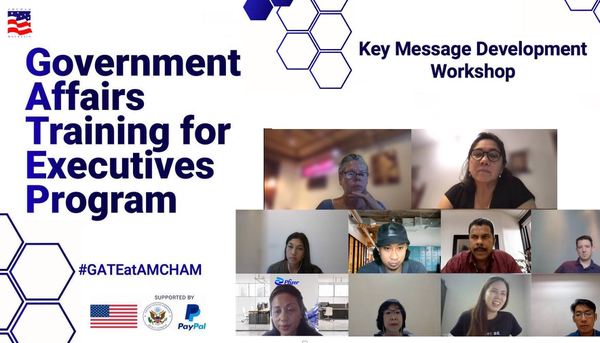AMCHAM GATE Program Part 5: Key Message Development Workshop