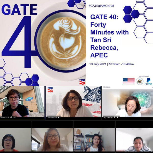 GATE 40: Forty Minutes with Tan Sri Rebecca, APEC