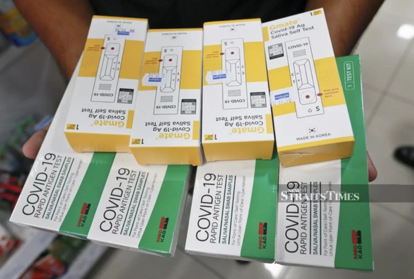 Penang to begin distributing COVID-19 self-test kits for free next week