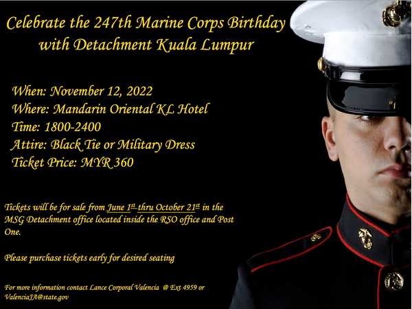 247 Marine Corps Birthday Ball