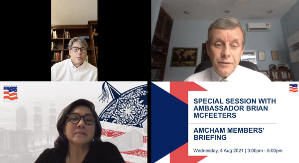 AMCHAM Members’ Briefing & Special Session with Ambassador Brian McFeeters