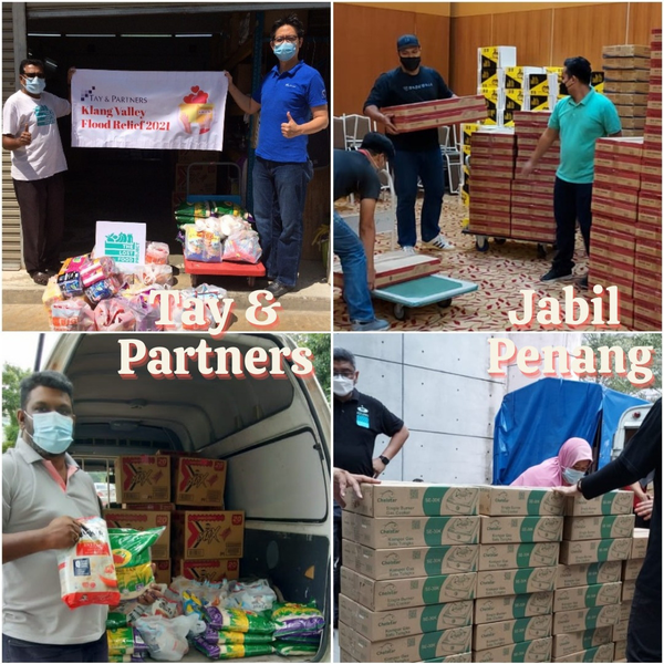 AMCHAM members contribute to flood relief efforts