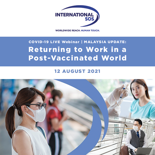 Returning to Work in a Post-Vaccinated World (12 Aug)