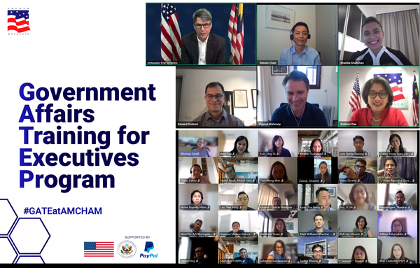 Launch of AMCHAM’s Government Affairs Training for Executives (GATE) 2021 Program