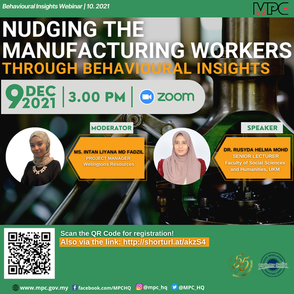 NCS Webinar Series 2021: Nudging The Manufacturing Workers Through Behavioural Insights