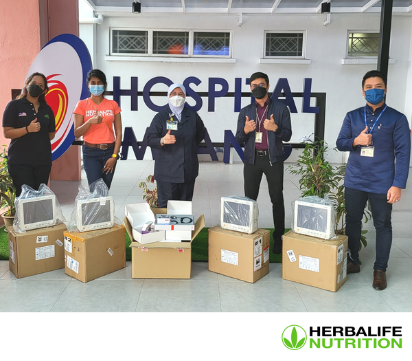 Herbalife Nutrition contributes medical equipment to Hospital Bukit Mertajam