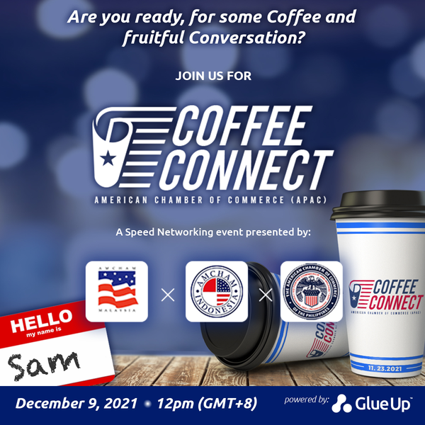 Glue Up's Coffee Connect with the American Chamber of Commerce