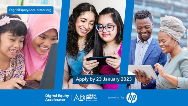 Applications for the 2023 Digital Equity Accelerator now open