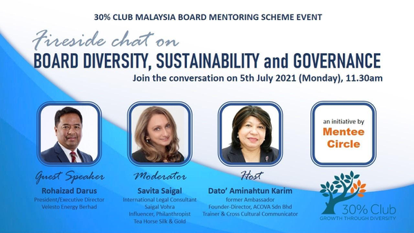 Fireside Chat: Board Diversity, Sustainability and Governance