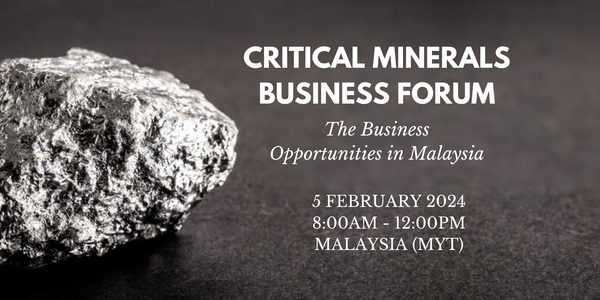 Critical Minerals Business Forum - [HYBRID]
