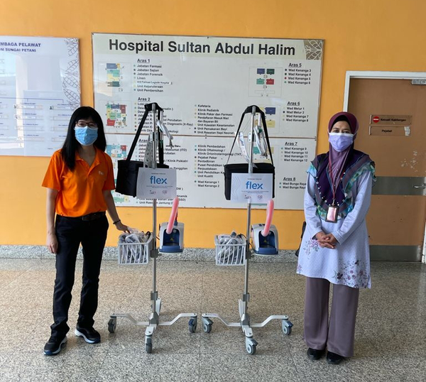 Flex Malaysia donates to Hospital Sultan Abdul Halim