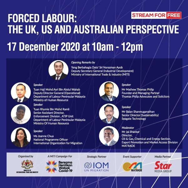Forced Labour: The UK, US and Australian Perspective