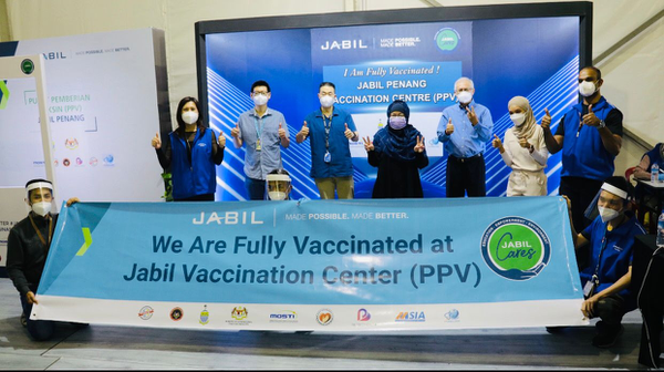 Jabil completes 2 doses of vaccinations