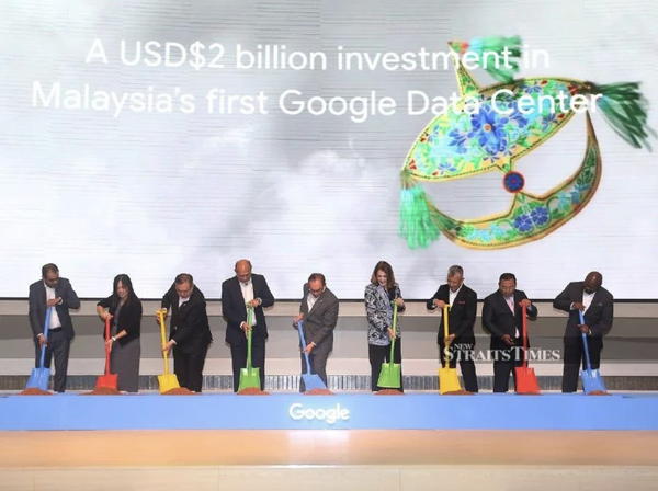 Google's investment in Malaysia to boost GDP by US$3.2 billion in five years