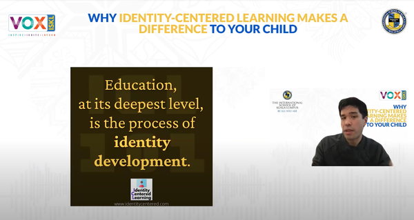 VOX ISKL hosts talk about how Identity-Centered Learning makes a difference for students