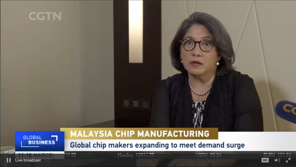 AMCHAM's CEO Featured on China Global TV Network