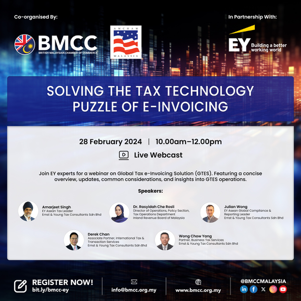[WEBINAR] Solving the Tax Technology Puzzle of e-Invoicing with EY