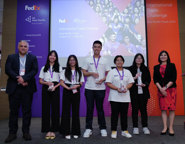 Shaping tomorrow’s business leaders: 2024 FedEx/JA International Trade Challenge, Malaysian-Singaporean duo crowned winner