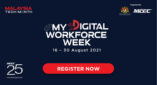 Participate in MyDigitalWorkforce Week 2021 - Digital Job Expo