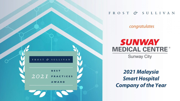 Sunway Medical Centre Recognised for Innovative Use of Smart Hospital Technology