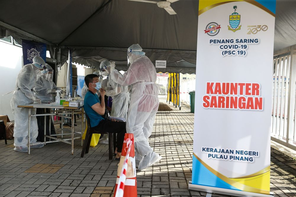Penang starts mass COVID-19 screening at City Stadium, aims to test 40,000 in 40 days