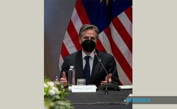 Blinken commends Malaysia's handling of COVID-19 pandemic