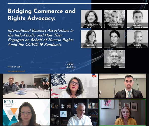 APAC GATES Research Launch – Bridging Commerce and Rights Advocacy