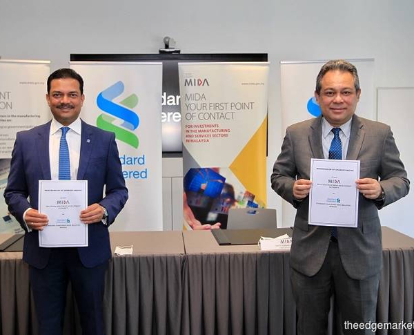 Standard Chartered Malaysia inks MoU with MIDA to bring in foreign investments