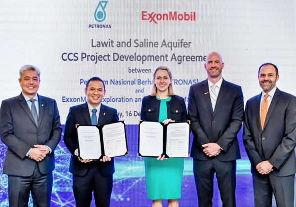 ExxonMobil and Petronas to pursue carbon capture, storage projects in Malaysia