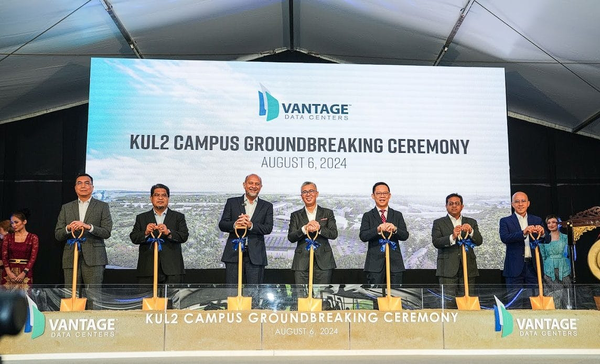 Vantage Data Centers breaks ground on new campus In Cyberjaya