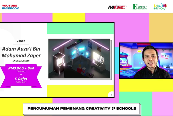 MDEC’s Creativity @ Schools Awards highlights promising young talents