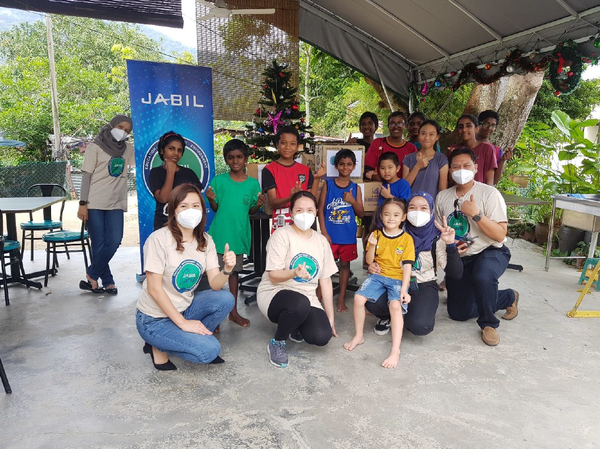 Jabil Penang donates to Crystal Family Home Penang and St. Nicholas' Home