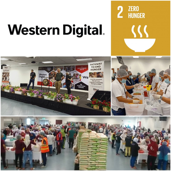 Western Digital’s CSR Activity – Hunger Relief