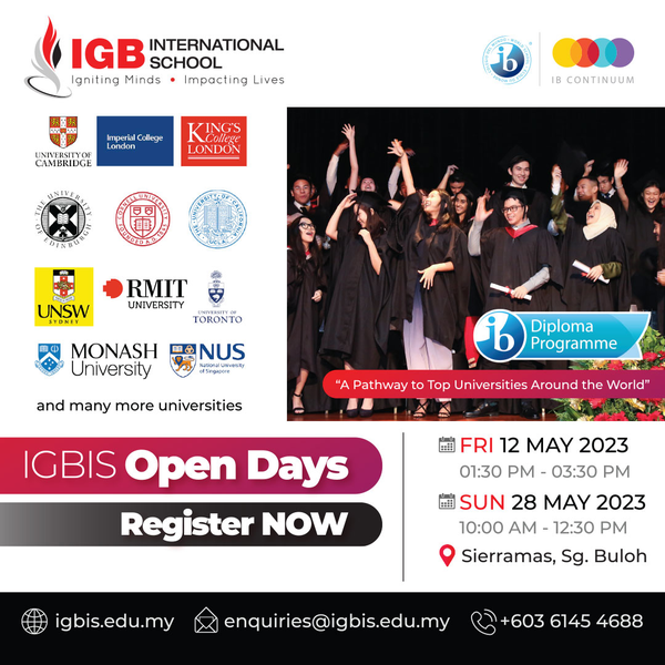 IGB International School Open Days