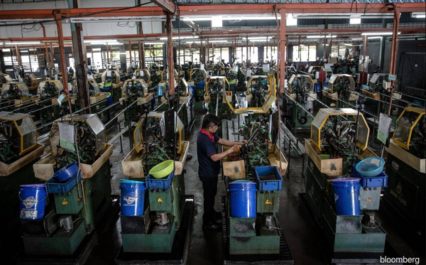 Manufacturing sales rose 6.4% y-o-y to RM118.4 billion in February