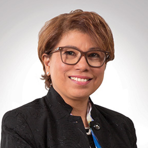 Tan Sri Datuk Dr Rebecca Fatima Sta Maria (Executive Director of APEC Secretariat, Singapore)