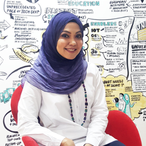 Nadira Yusoff (Managing Director of Girls in Tech, Malaysia)